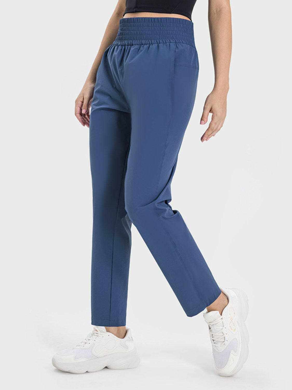 High-waist leggings with pockets - Love Salve